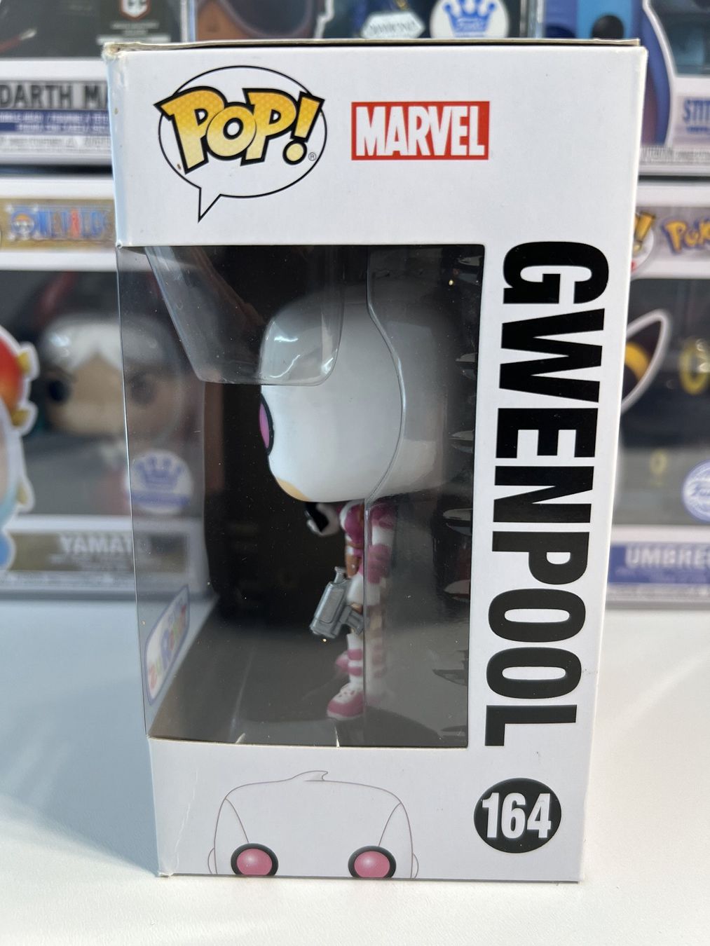 Funko Statuette: Funko POP! Marvel Gwenpool with Phone Edition Limitée – Usato da Le Mouret venduto da perfectbijou 3