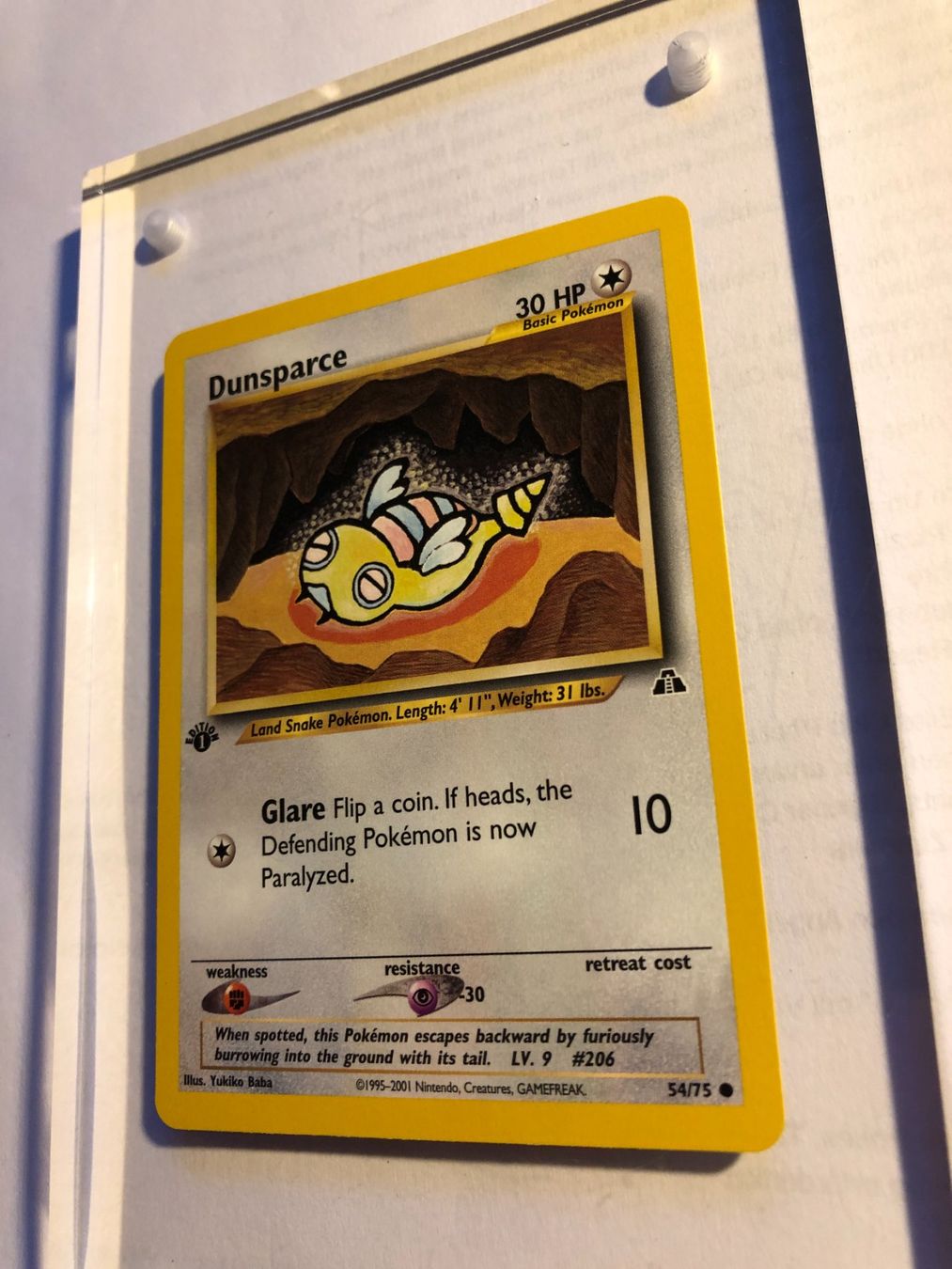 Carte collezionabili: Dunsparce 1st Neo Discovery - MINT - ab 1.- – Usato da Giubiasco venduto da dan_pr8b 2