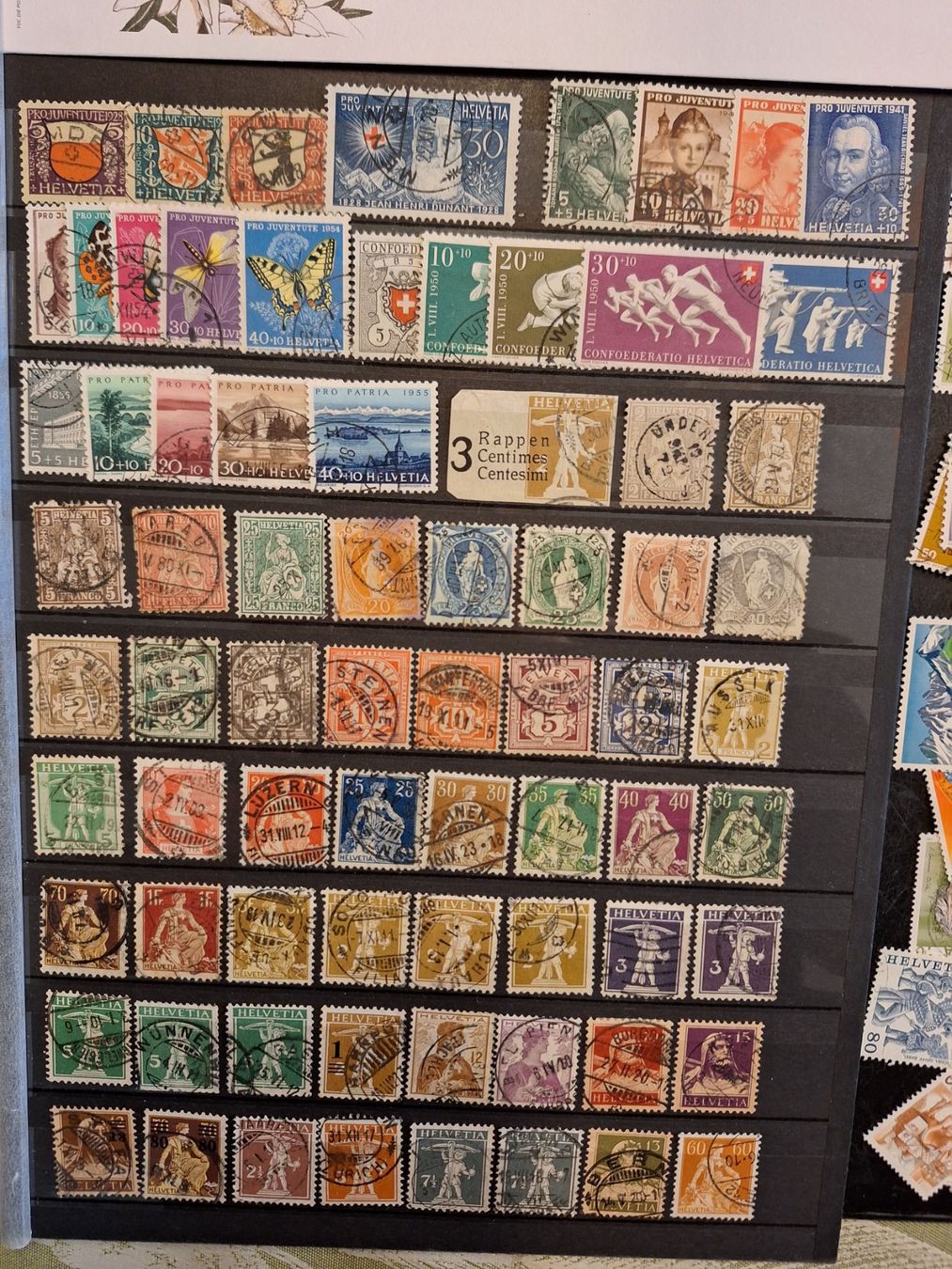 Alle Briefmarken: CH: 400 VERSCHIEDENE GESTEMPELTE (018) – Gebraucht aus Genolier von Antoine30 2
