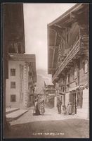 Champéry, La Rue, Café Restaurant Cent