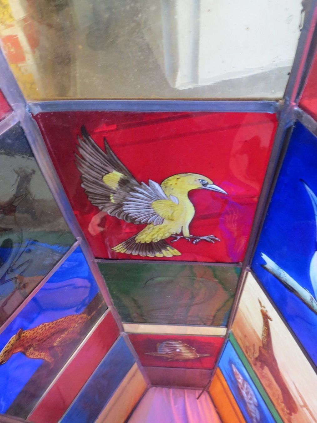 Lampade: Lampenglas - 22 geäzte Glasscheiben – Usato da Tagelswangen venduto da Miski 3