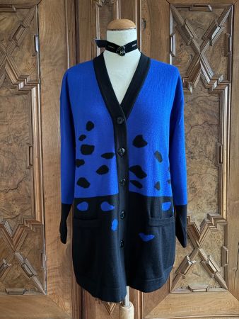 ESCADA  Lange Strickjacke 100% Schurwolle Zustand: Neu