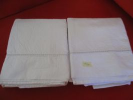 2 x Leintuch antik
