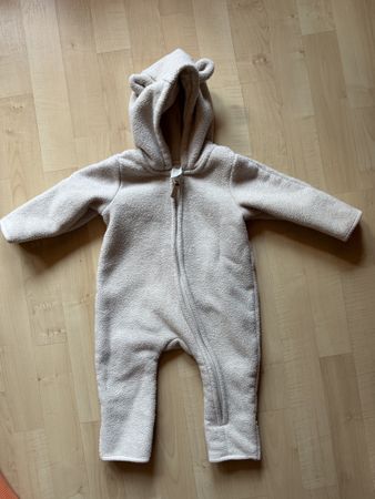 Baby Overall Fleece mit Ohren Kapuze Grösse 62 gebraucht