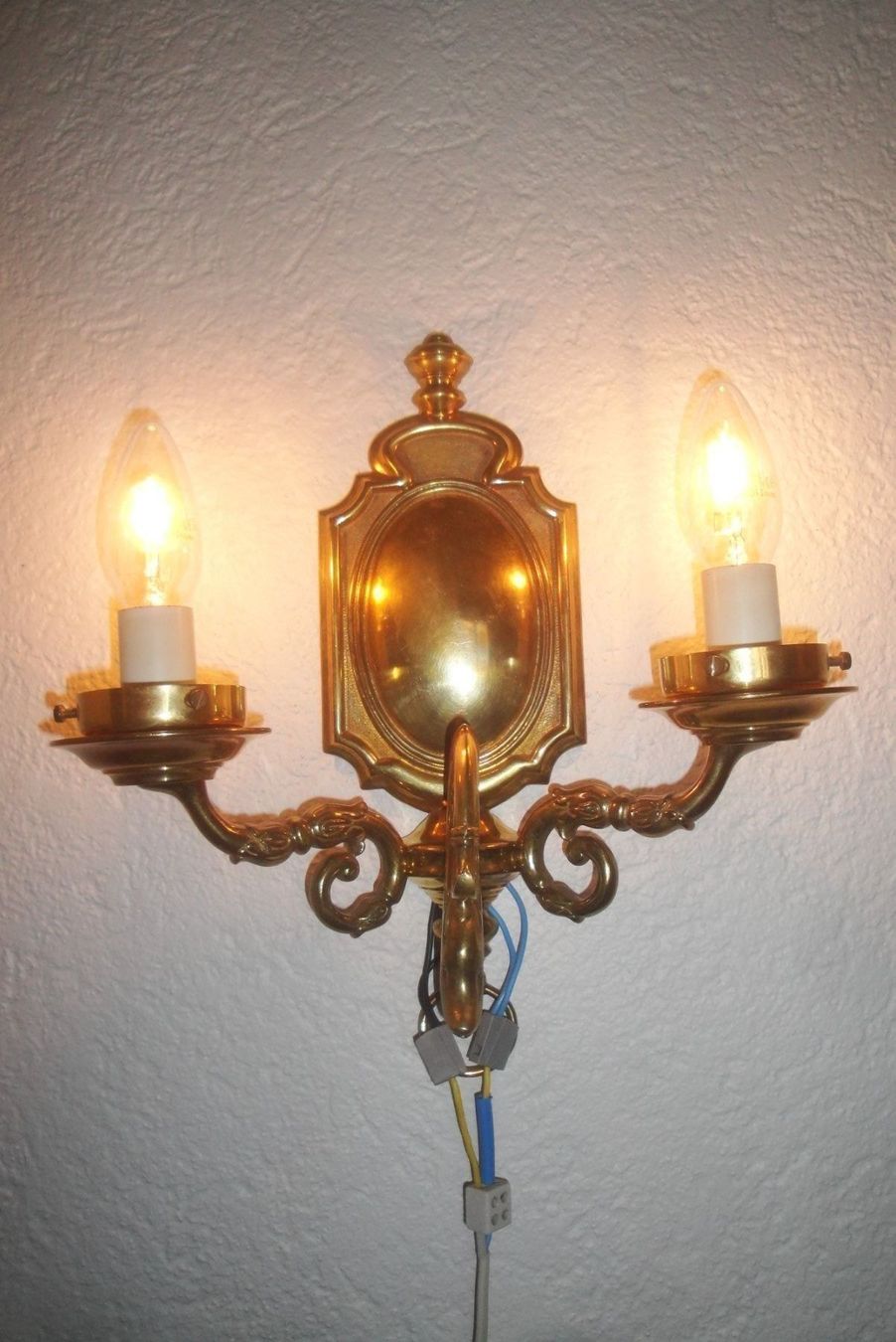 Lampade: Tischleuchte aus Messing und Glas – Usato da Zürich venduto da Paykan 3