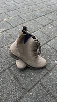 Beige Lederstiefel Landrover Gr. 40
