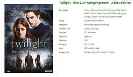 Twilight - Biss zum Morgengrauen - DVD