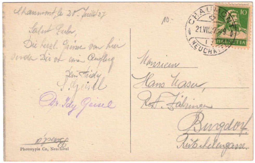 Cartes postales: Chaumont - Standseilbahn – D'occasion à Binningen par Mountainrider 1