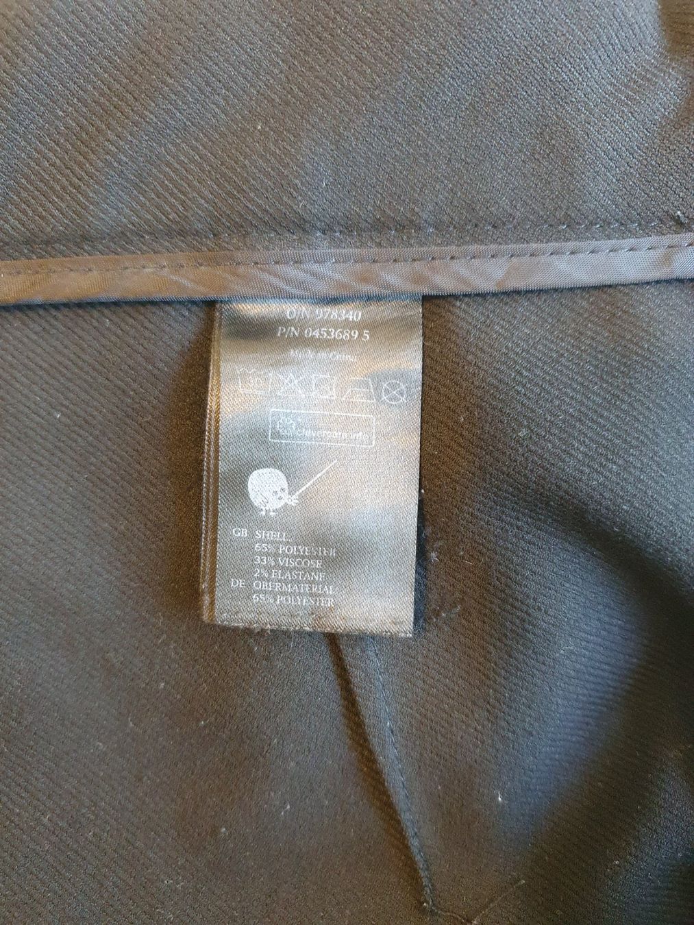 Monki Pantaloni: Pantaloni neri MONKI, taglia 34 – Usato da Langnau am Albis venduto da dav_n72f 5