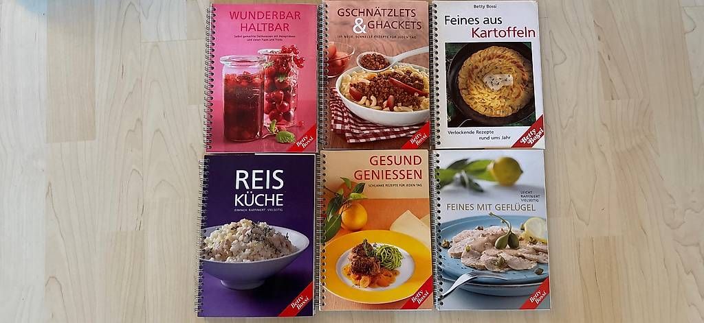 Bücher: Kochbücher Betty Bossi – Gebraucht aus Salvenach von Haeseli59
