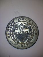 Waadt / Vaud:   1 Batzen 1819 TOP