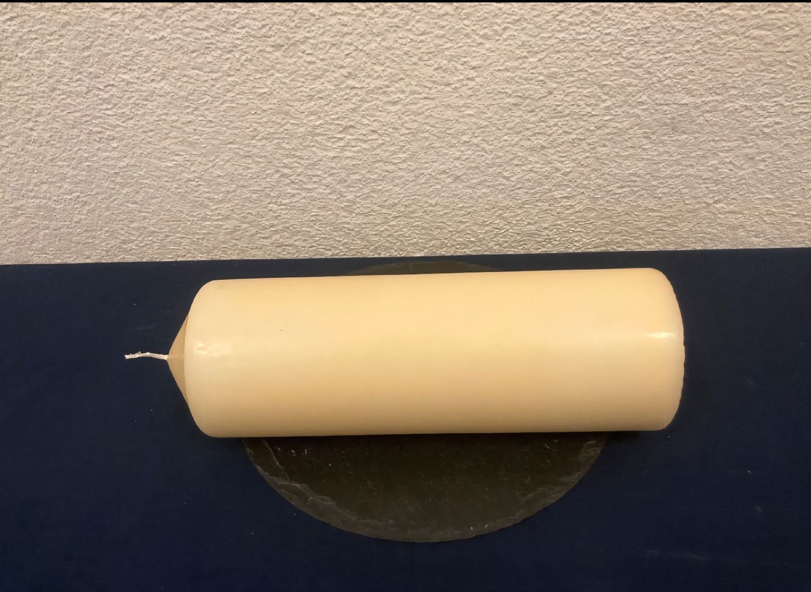 Candele: Kerze 25x8cm  Creme ca.1kg "Neu" – Nuovo e nell'imballaggio originale da Uster venduto da esko.swiss 1