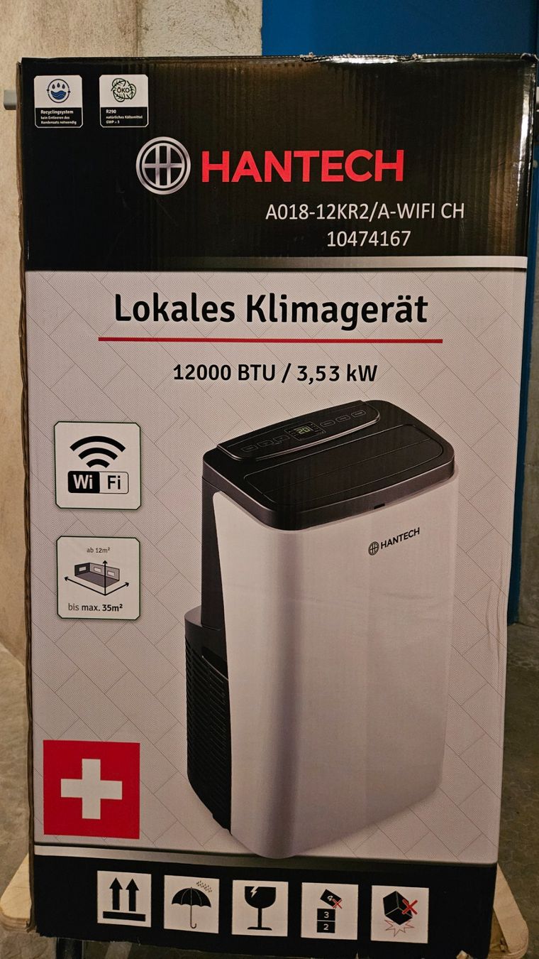 Climatiseurs: Climatiseur Hantech 12000 BTU – Neuf (Voir description) à Lausanne par TartempionVD
