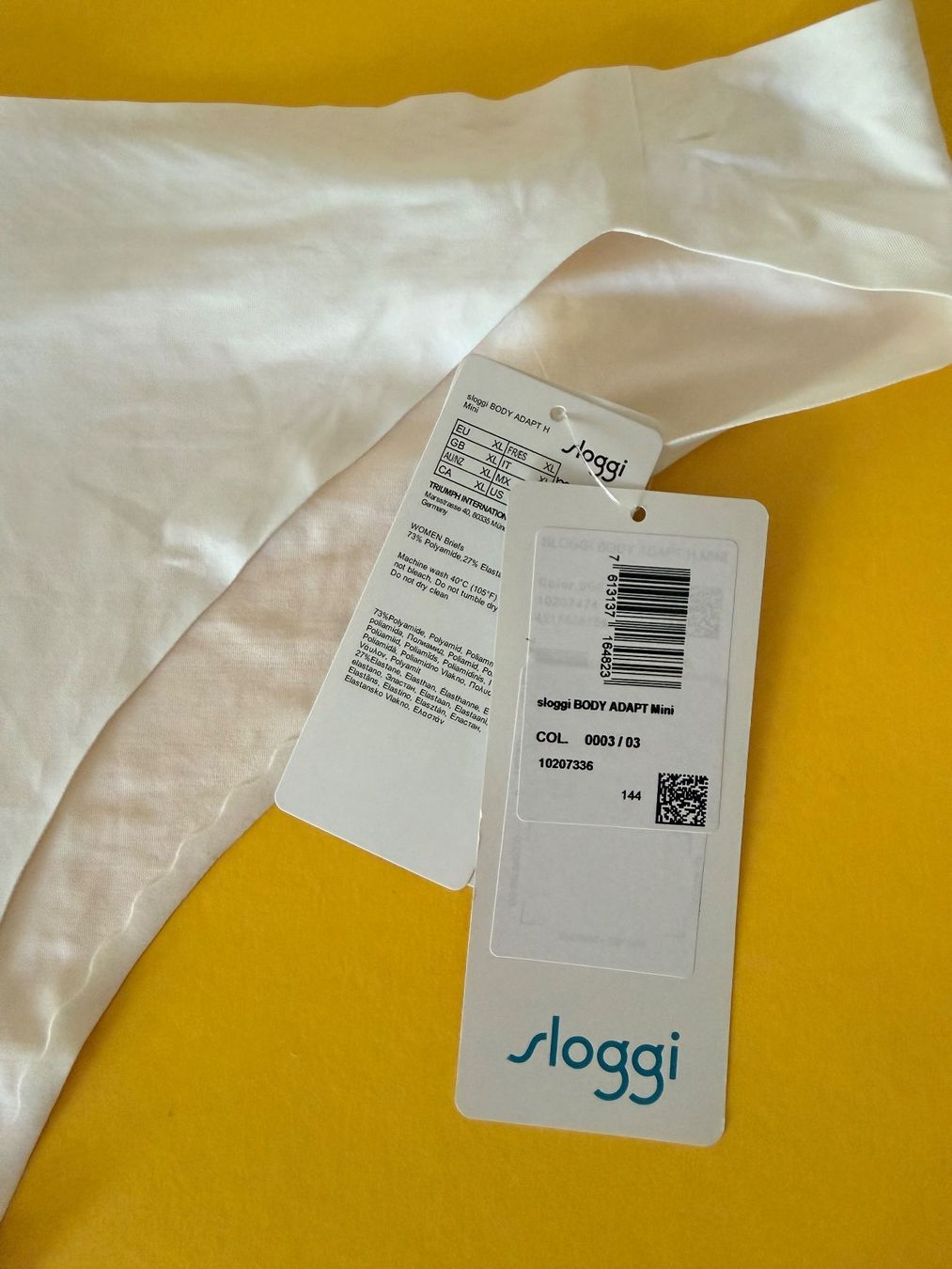 Sloggi Altra biancheria intima: SLOGGI, Mini BODY ADAPT, Grösse XL, Farbe Weiss – Nuovo e nell'imballaggio originale da Rudolfstetten venduto da gst_g7xl 1