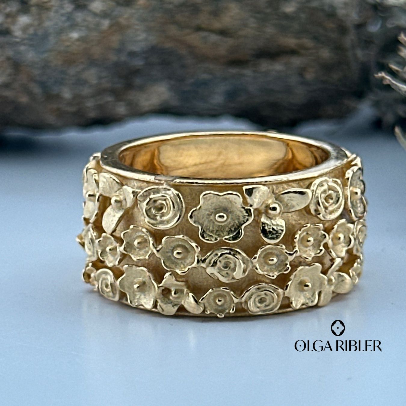 Olga Ribler Bagues: Statement Silber Ring 925  Grösse 64 – Neuf (Voir description) à Luzern par Schmuckoutlet 4