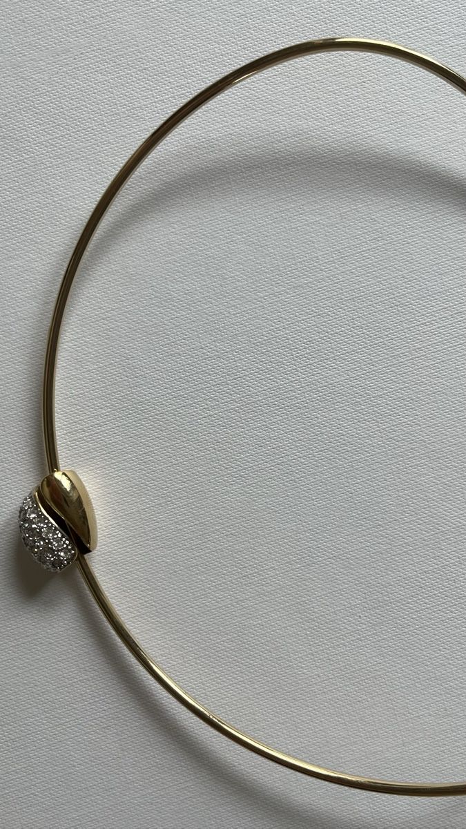 Pierre Lang Colliers: Collier Pierre Lang rigido oro giallo con diamanti e pendent – D'occasion à Lugano par yul_fhg2 9