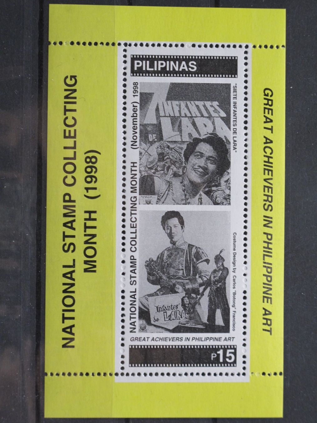 Tutti i francobolli: PH 1998  Briefmarkenmonat  Block 140 ** – Usato da Wil SG venduto da fva01