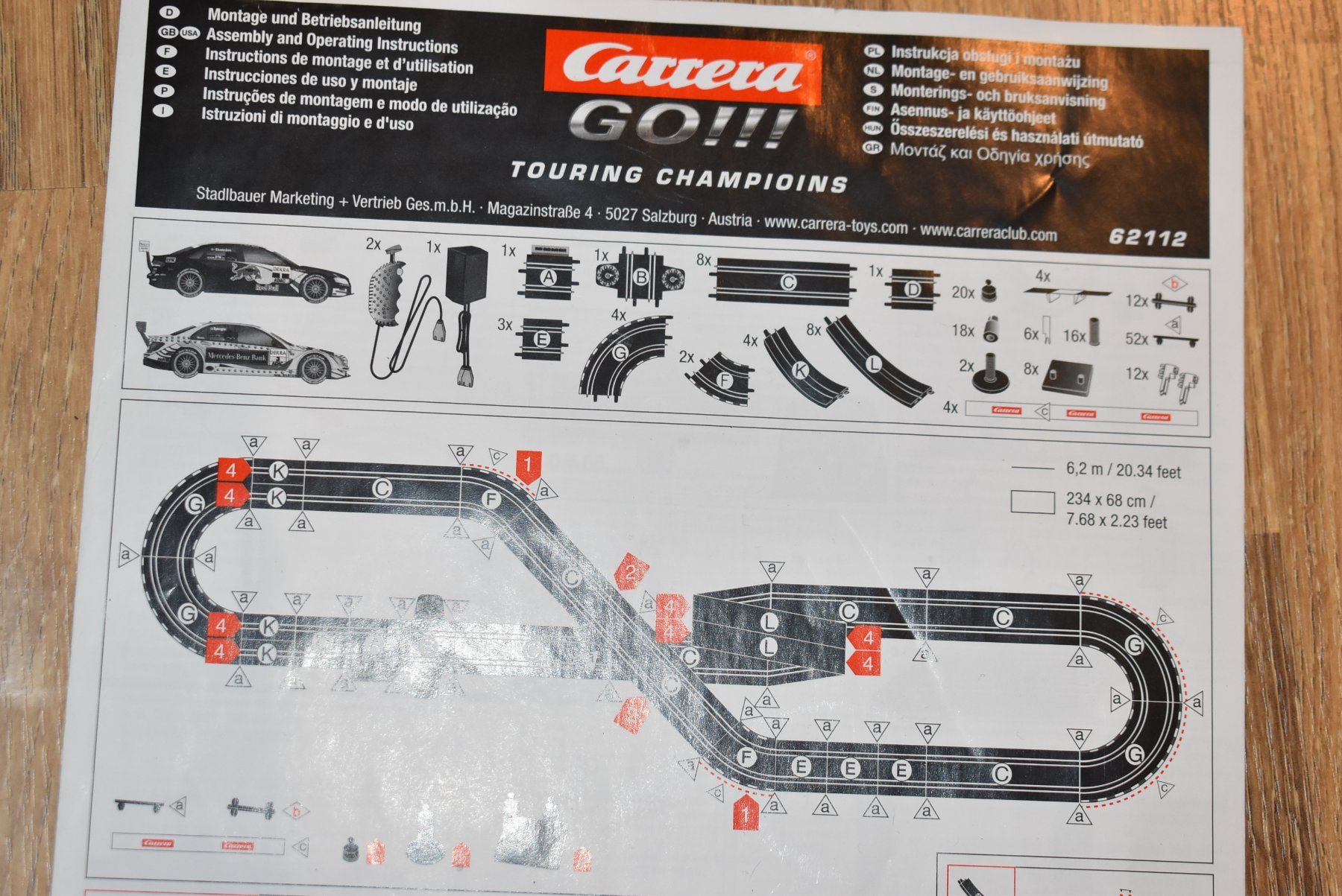 Carrera Circuits: Carrera GO Touring Bahn 62112 – D'occasion à Schönenberg TG par Scania10 3