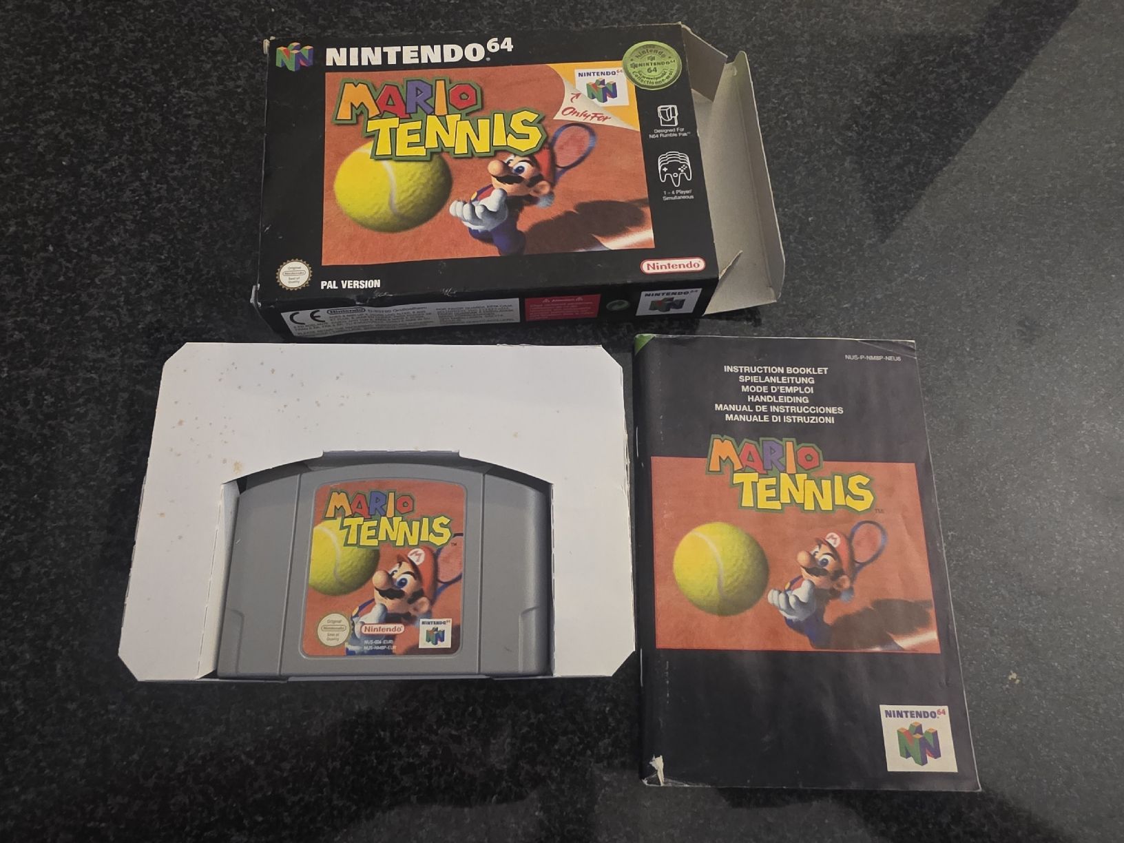 Jeux: Mario Tennis Nintendo 64 – D'occasion à Chavornay par Crash37 3