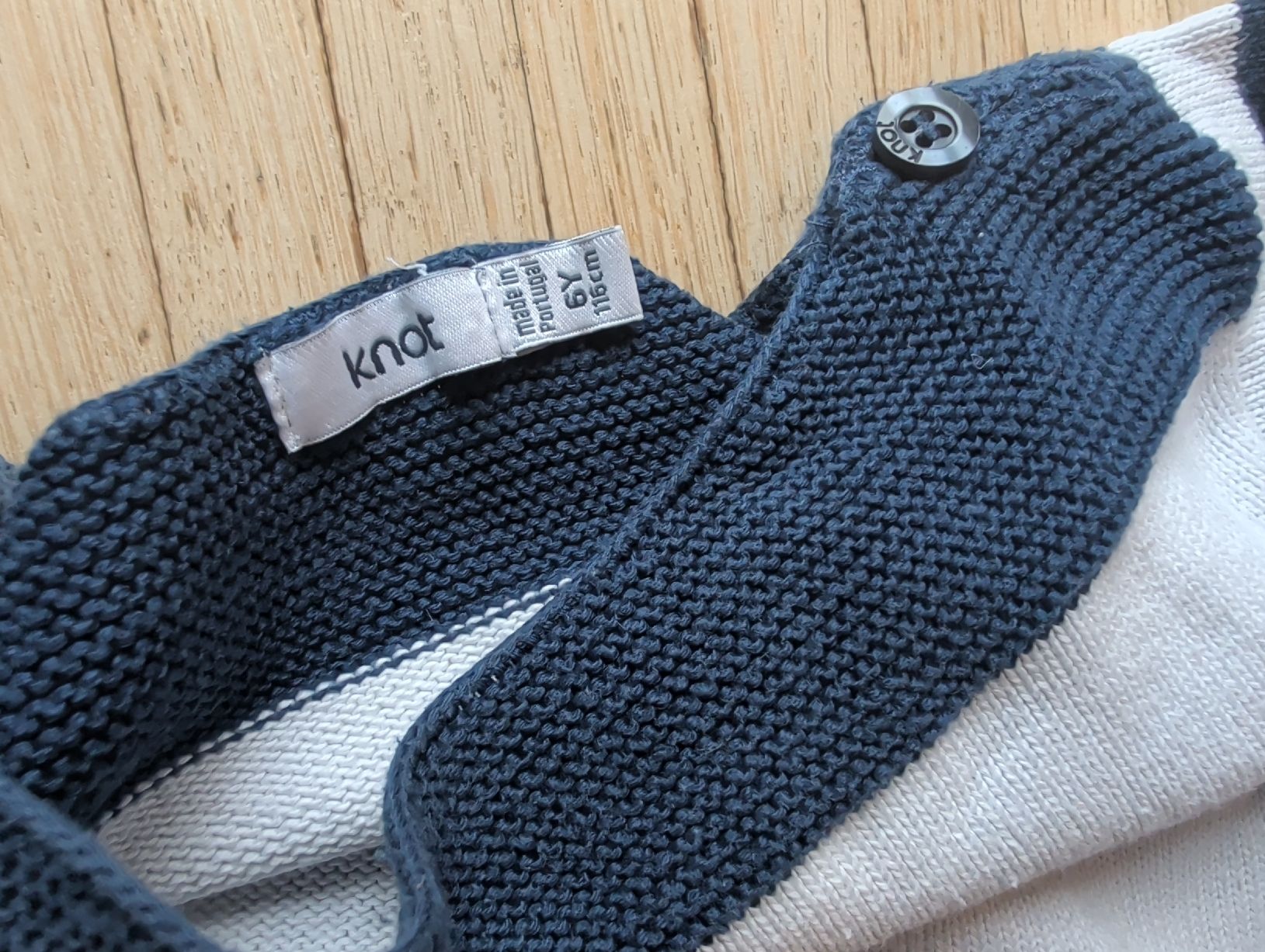 Maglioni & Felpe: Knot Pullover gestreift blau weiss Grösse 116 – Usato da Zürich venduto da Spif 2