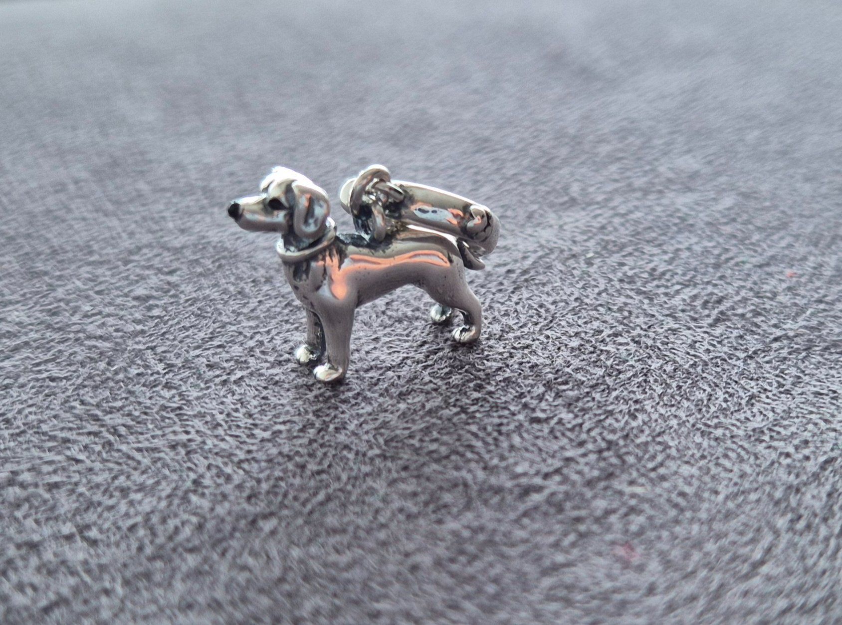 Ciondoli: Silber Charm Labrador Hund +Garantie – Nuovo (secondo la descrizione) da Rotkreuz venduto da Carbone_Bijou-Shop 2