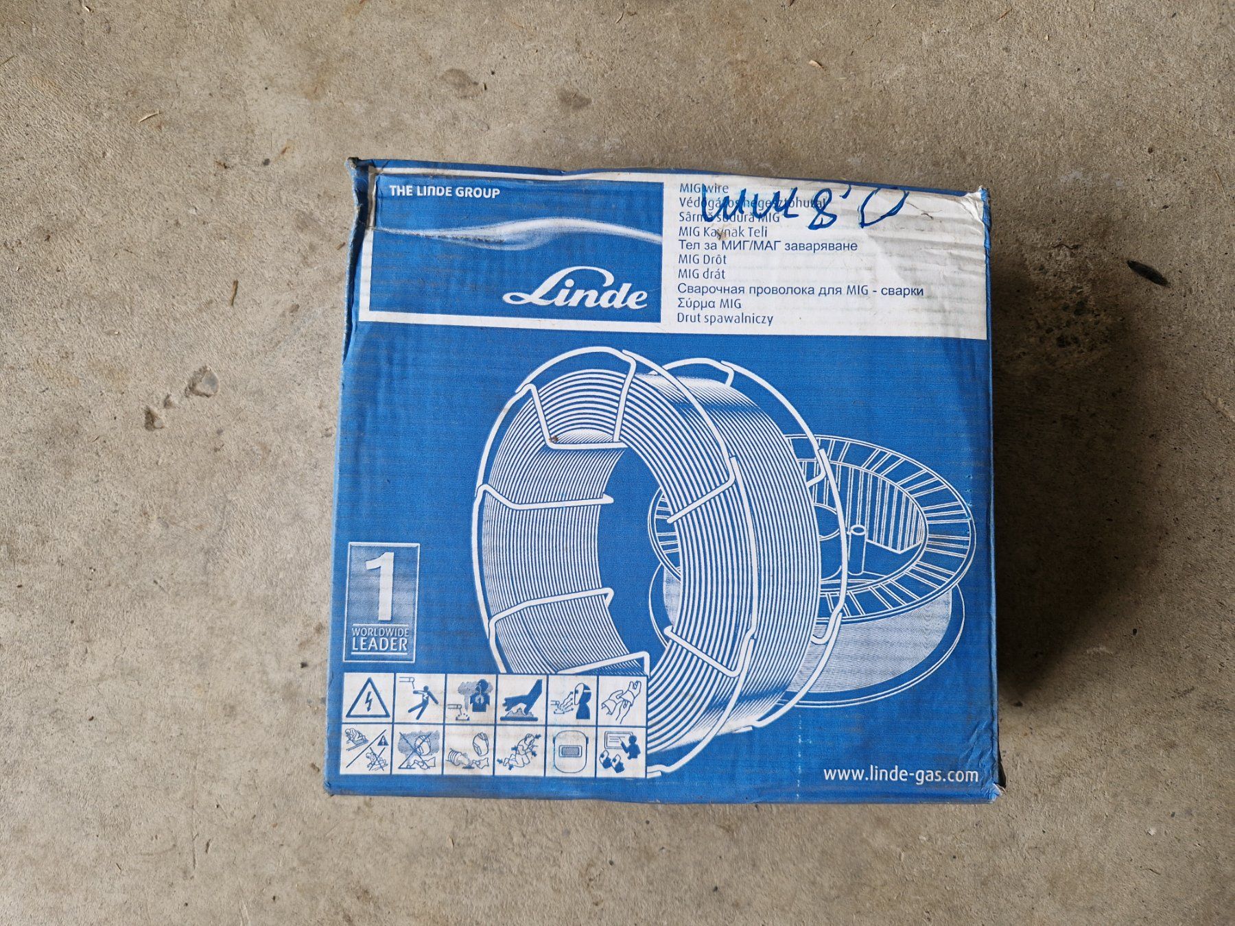 Linde Saldatori: Schweissdraht LINDE MAG G3Si1, SG2 0.8 mm, 15 kg Spule – Nuovo e nell'imballaggio originale da Meierskappel venduto da Masi85 1