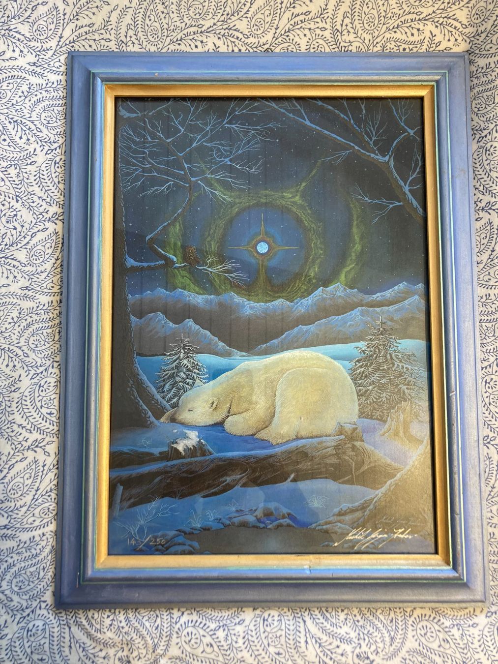 Foto & Immagini: Signiertes, nummeriertes Märchenbild mit Eisbär, 143/250 – Usato da Niederweningen venduto da ikorulez