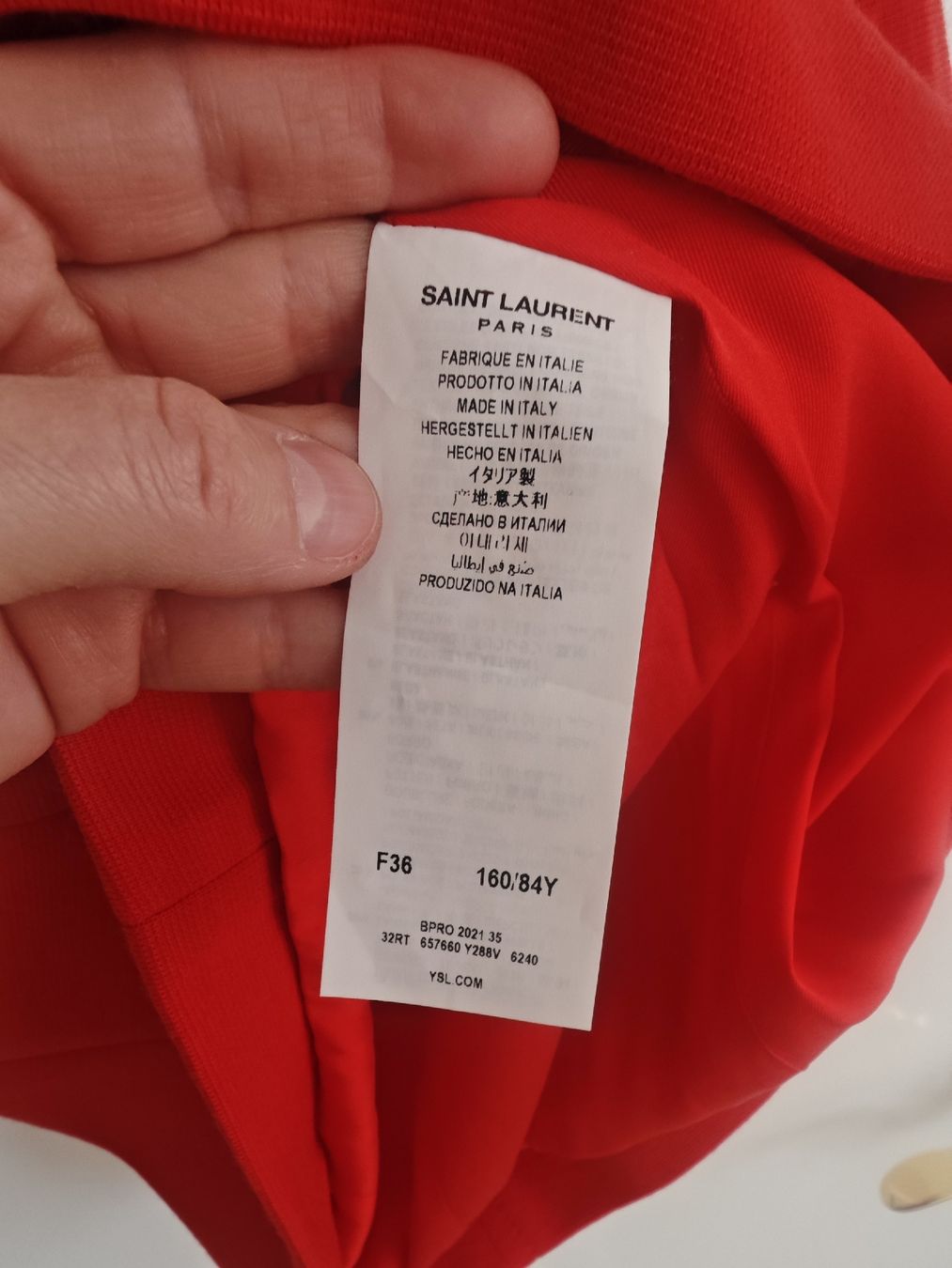 Saint Laurent Vestiti: SAINT LAURENT Woll Mini Dress – Nuovo (secondo la descrizione) da Erlenbach ZH venduto da nlh 3