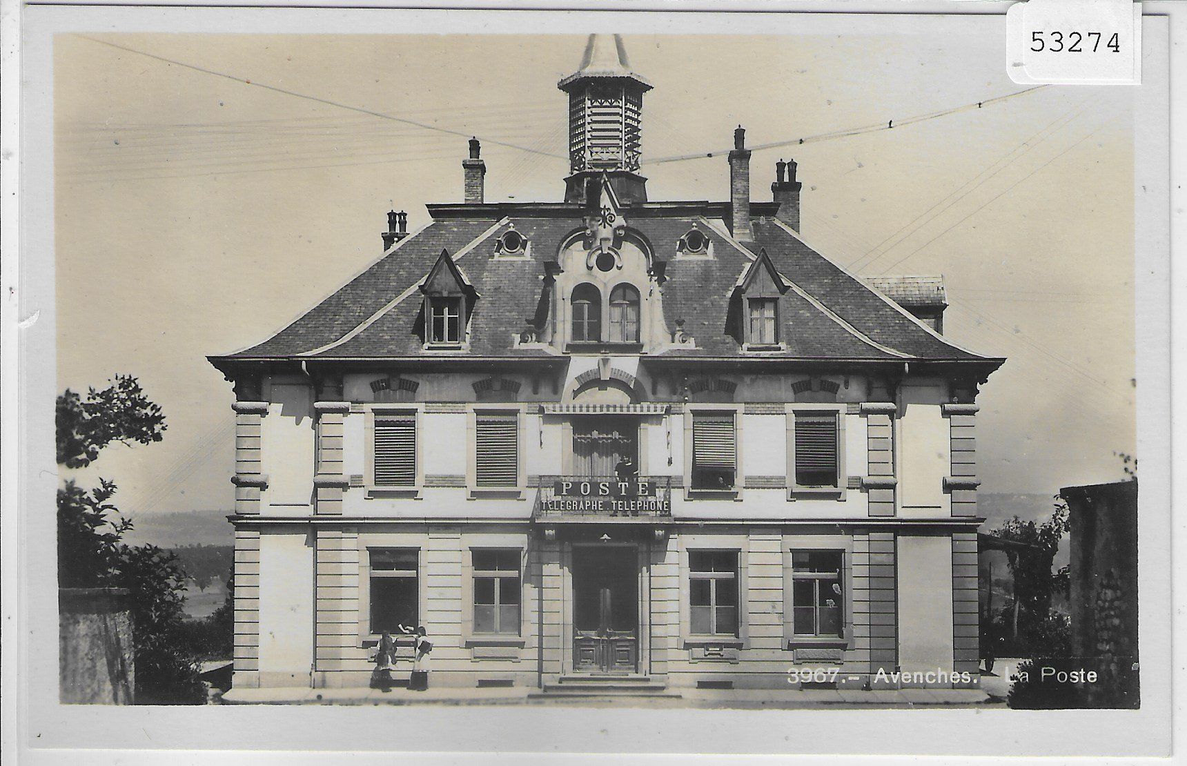Cartes postales: Avanches - La Poste – D'occasion à Ettingen par Kartenplanet