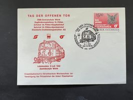 Österreich St. Pölten Bahn 1993 Brief gest. (E1529)
