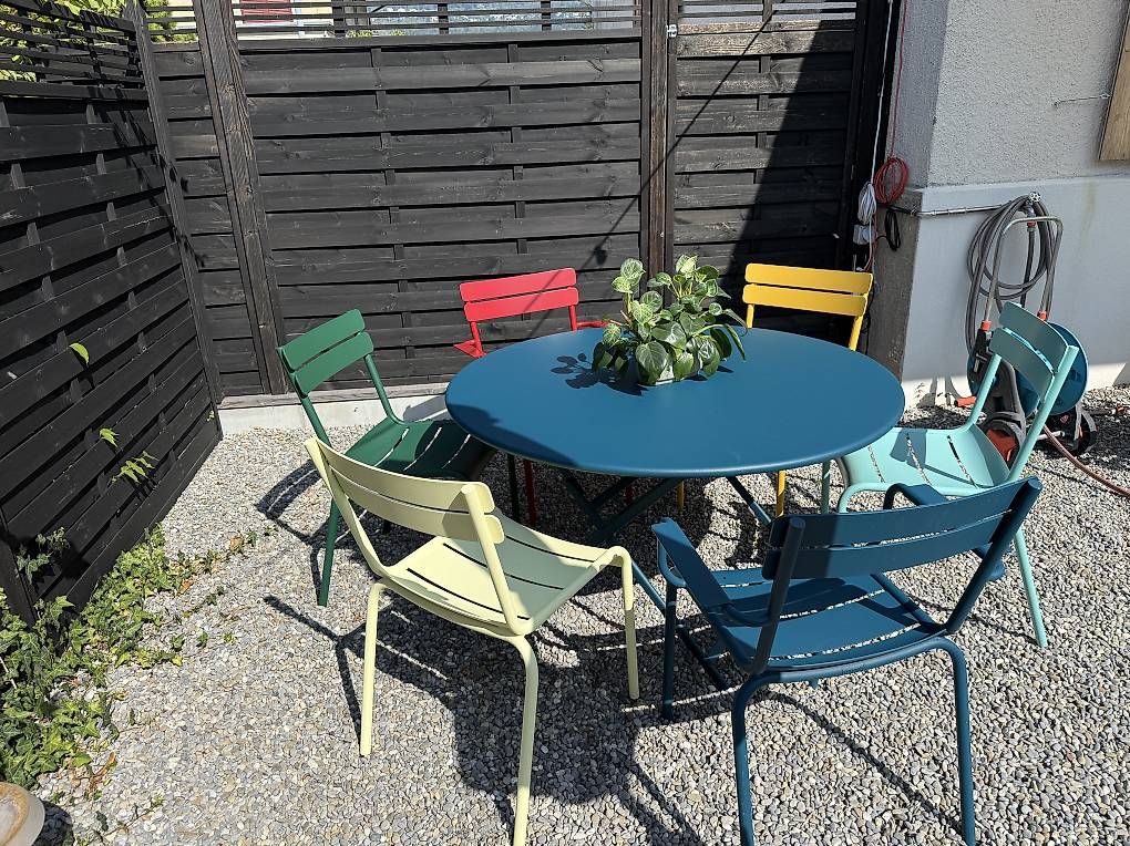 Set de table et chaises: Gartenmöbel Fermob – D'occasion à Biel/Bienne par gerrard08 1