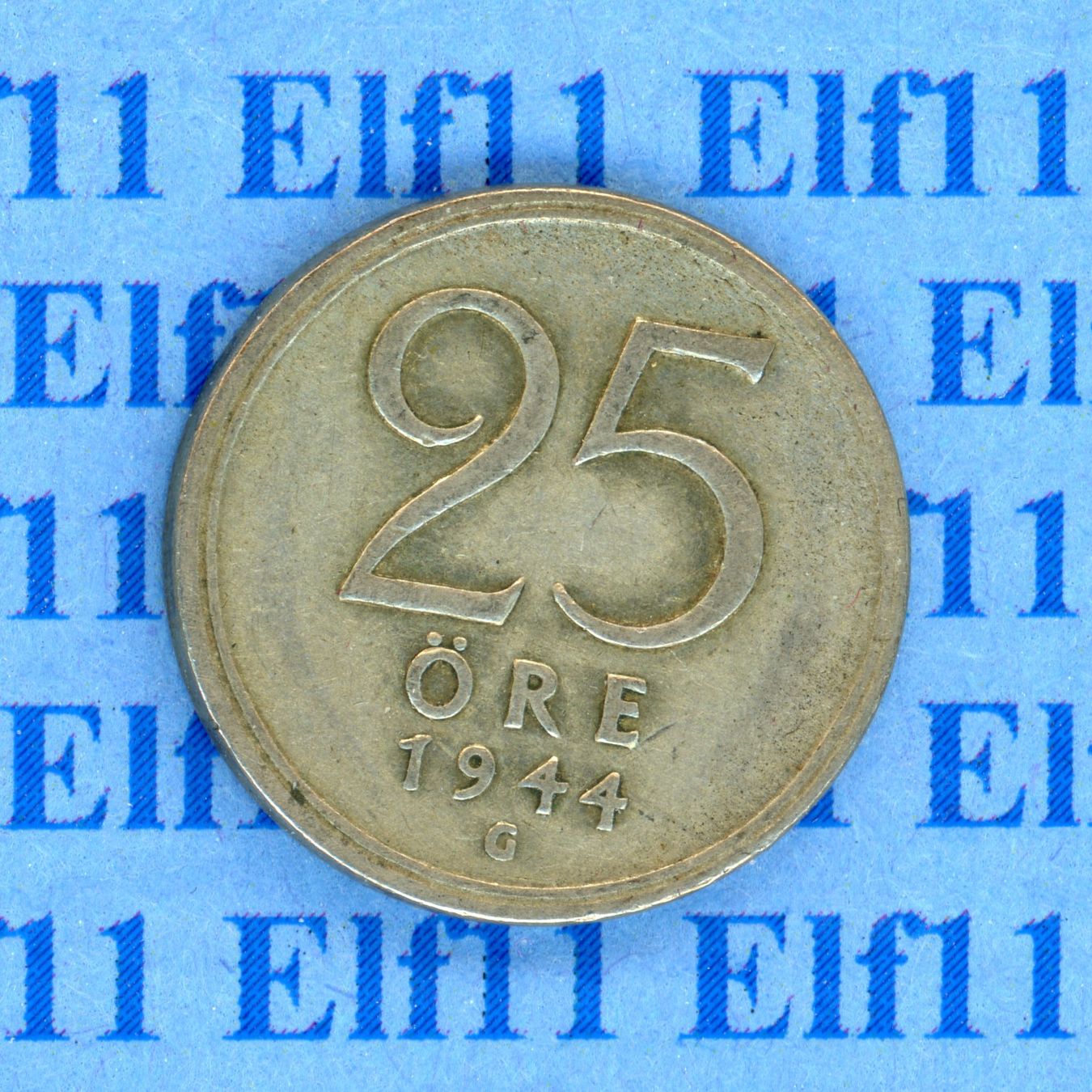 Tutti le monete: SEK___0.25 1944 vz 25 Öre – Usato da Widnau venduto da Elf11