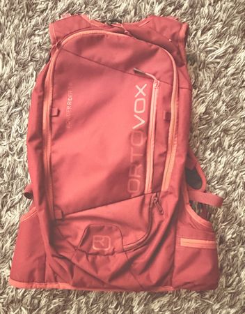 PowderRider16l Ortovox Protektor-SkitourenRucksack, pinkrot