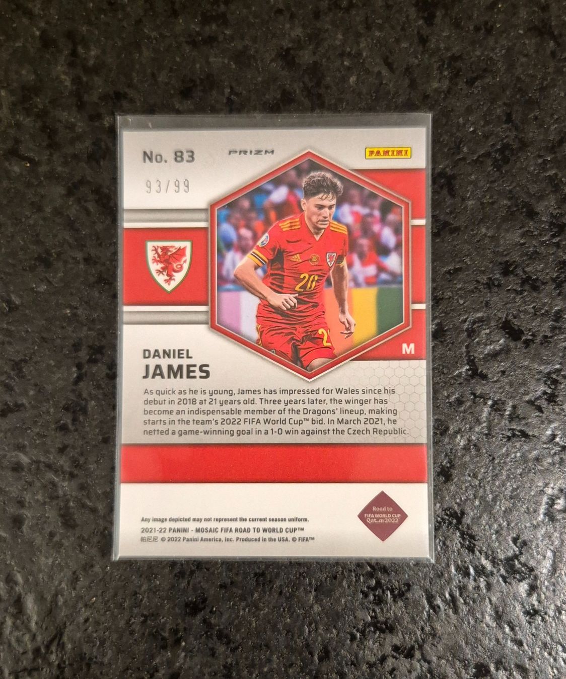 Topps Carte collezionabili: Daniel James /99 - Wales - Panini – Nuovo (secondo la descrizione) da Burg AG venduto da Danoe 1