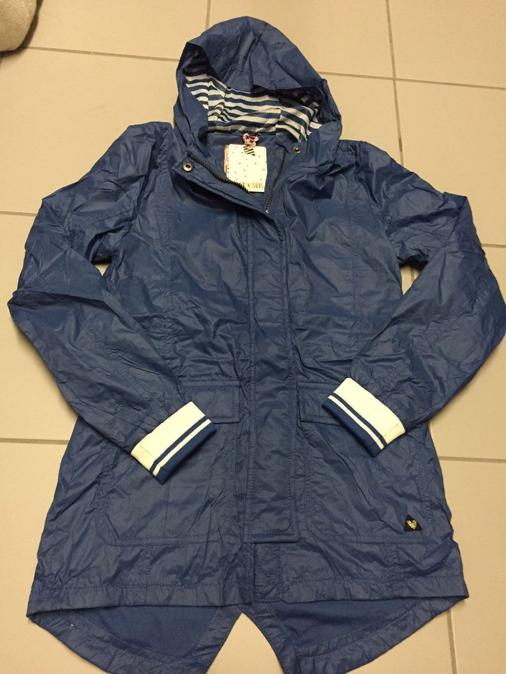 Jacken & Mäntel: Regen- Windjacke Gr. 152/158 d. blau NEU – Neu und originalverpackt aus Stäfa von 6senses 2