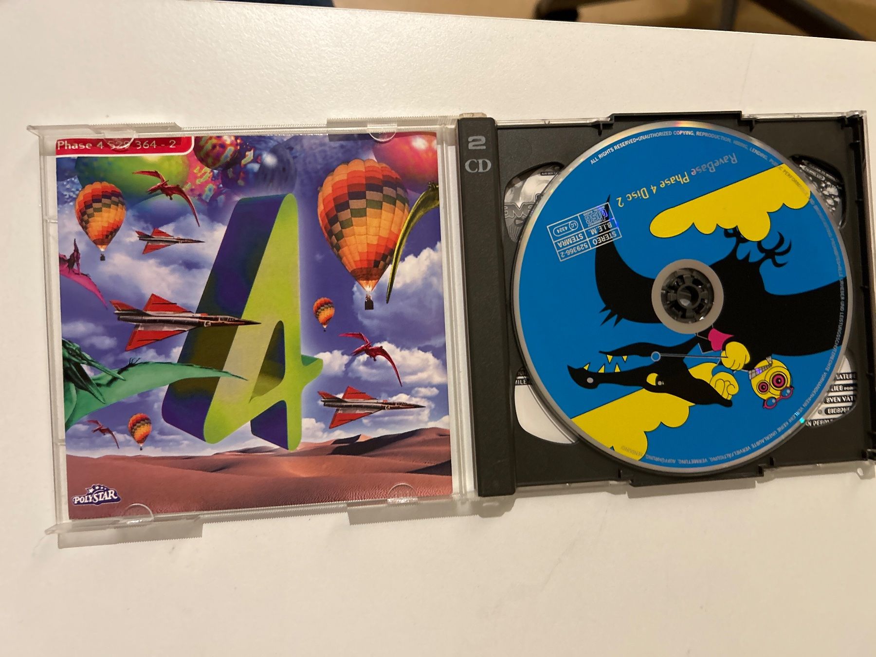 CD: CD- RaveBase- Phase 4 Doppel CD- 90er Kult Hits – Usato da Guntershausen venduto da Gloominati 3
