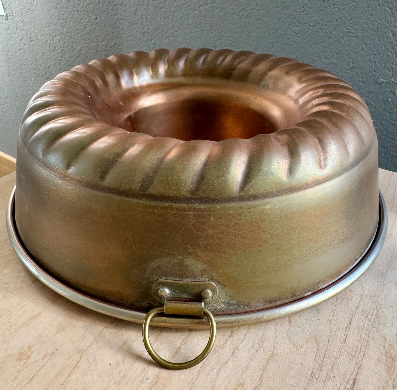 Teglie da forno: Alte Backform aus Kupfer Ringform Form 22.5 cm – Usato da Rothrist venduto da Luckywinner 1