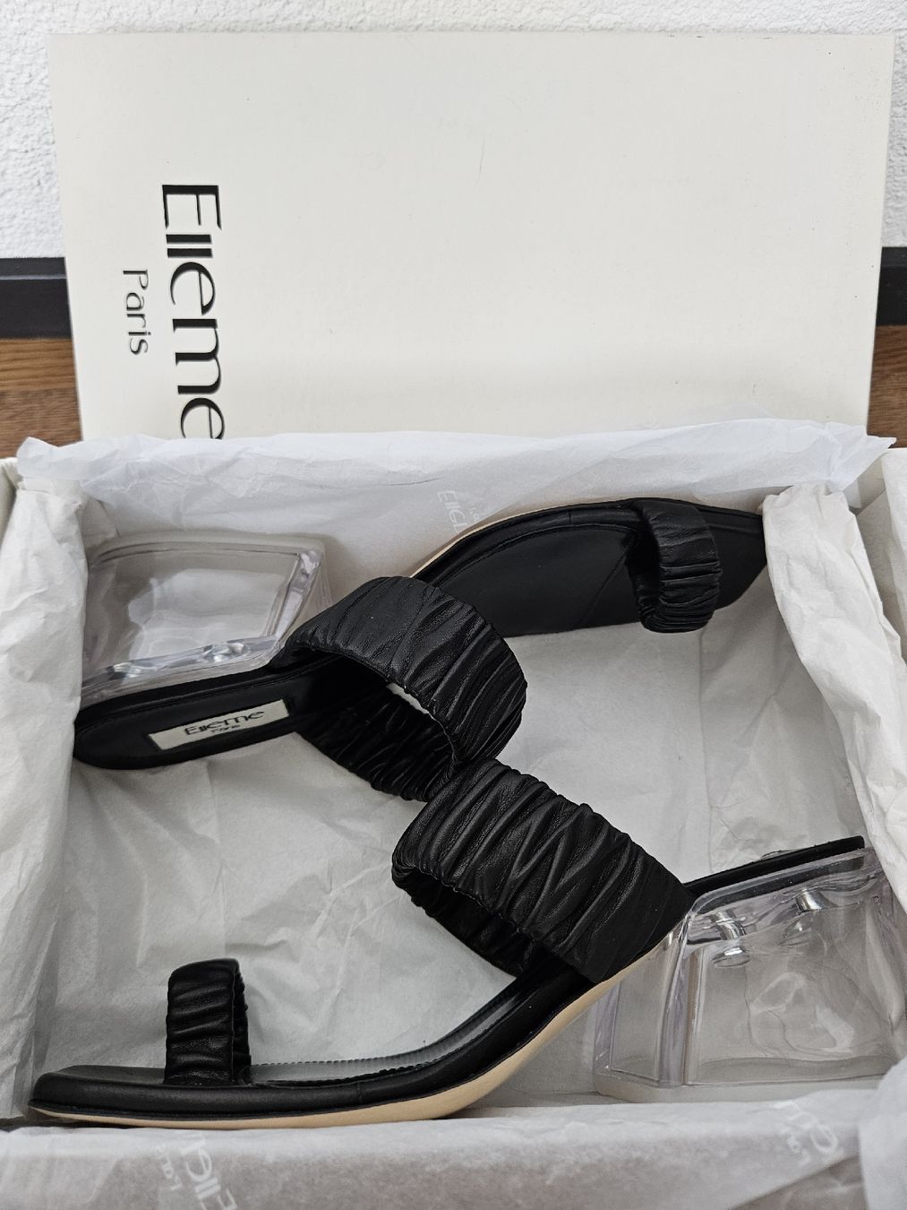Scarpe da donna: Elleme Paris Schuhe, neu, schwarz, aleder – Nuovo e nell'imballaggio originale da Zuchwil venduto da ger_ws6t 1