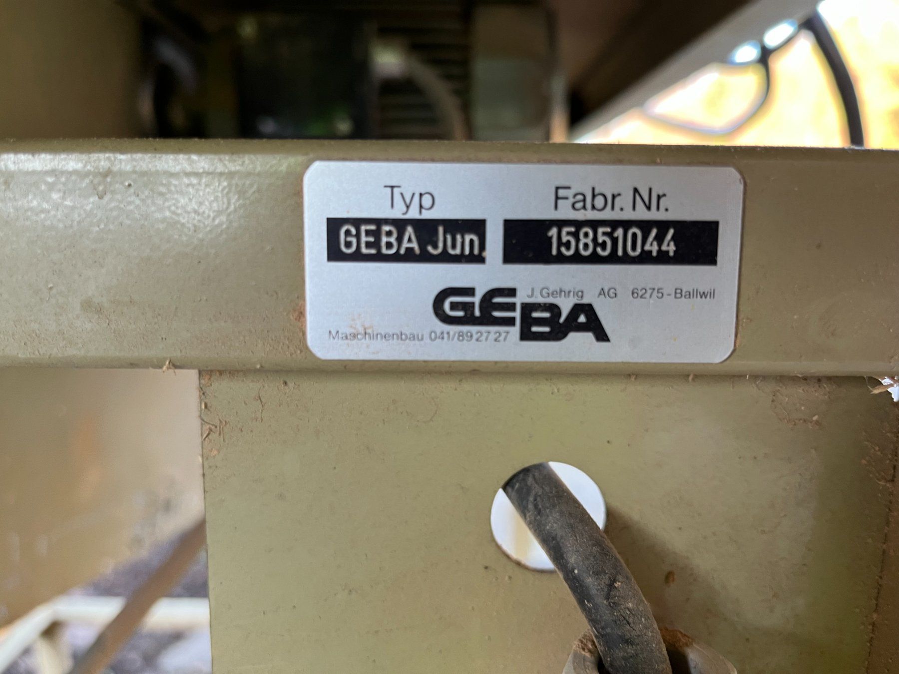Geba Sägen: Tischkreissäge GEBA, Einsatzbereit – Gebraucht aus Diegten von Sauri1983 5