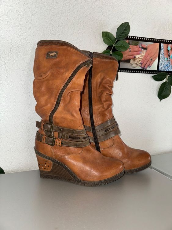 Brauner Haix Herren Sicherheitsstiefel