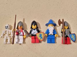 5 Lego Castle ritter figuren