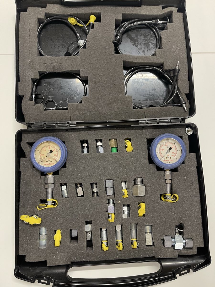 Misurare: Hydraulik-Prüfkoffer / Hydraulik-Messkoffer – Usato da Zürich venduto da Syossmen 4