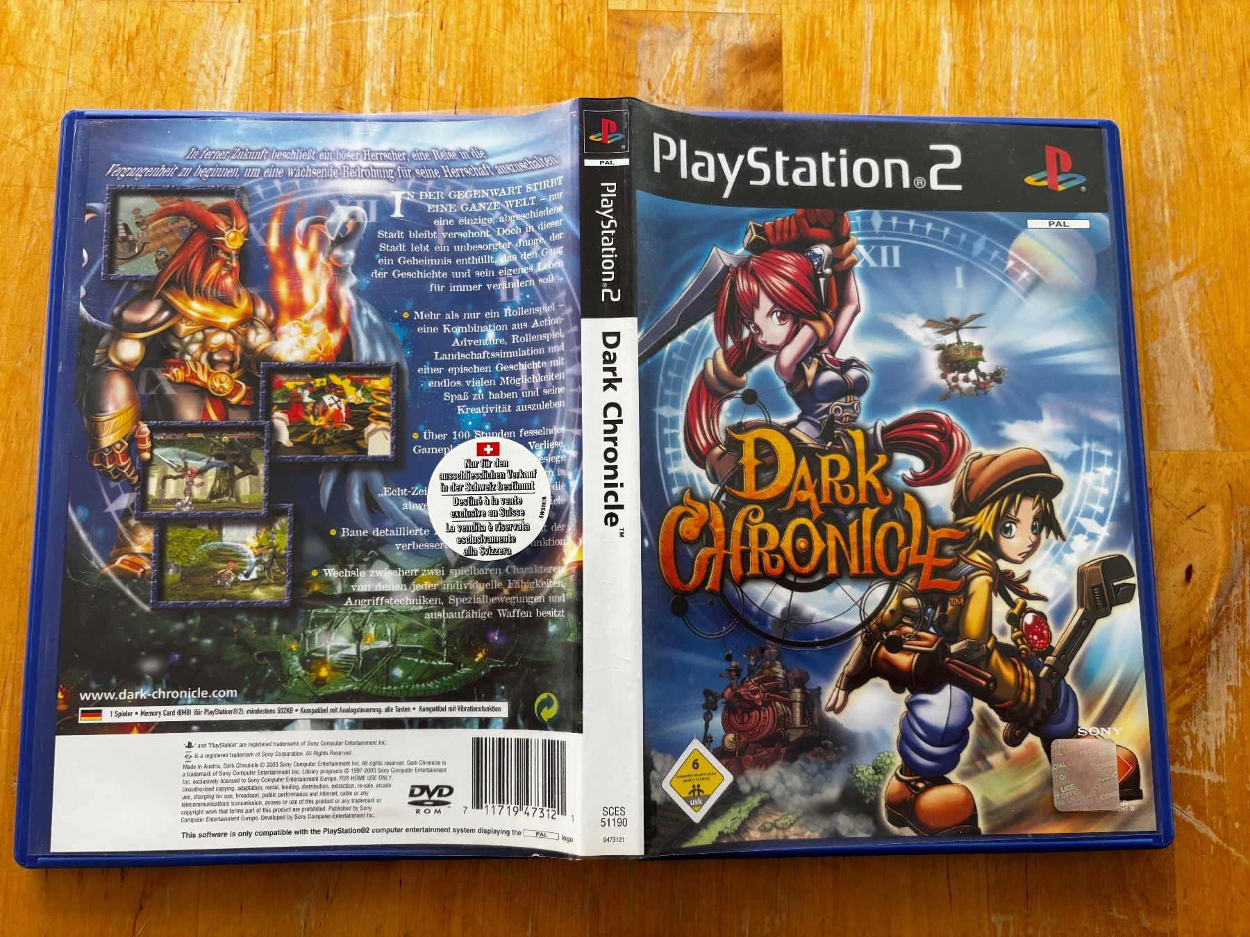 Jeux: Dark Chronicle (CIB) – D'occasion à Frenkendorf par gelbeZinnie