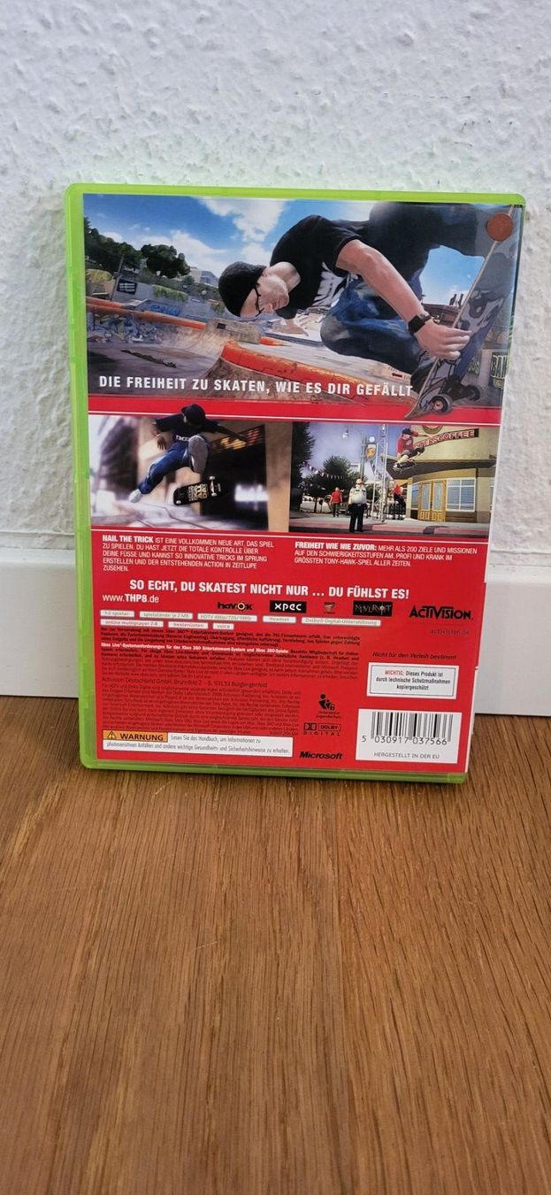 Microsoft Giochi: Xbox 360 - Tony Hawks Project 8 – Usato da Münsingen venduto da DigitaleSpielecke 1