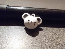 Glöckchen Maus weiss