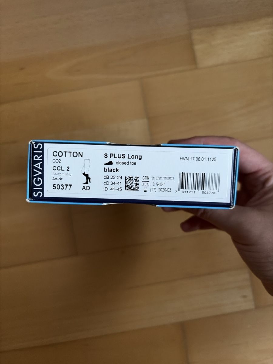 Sigvaris Calze: Sigvaris Cotton Kompressionsstrümpfe – Usato da Kölliken venduto da ale_7d8j 2