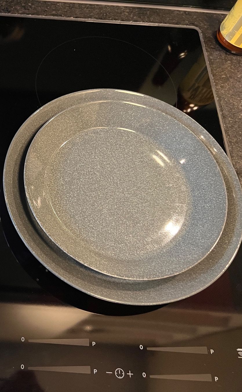 Iittala Set di piatti: Geschirrset 14 Teile Iittala Teema grau – Usato da Thun venduto da mil_68lh 5