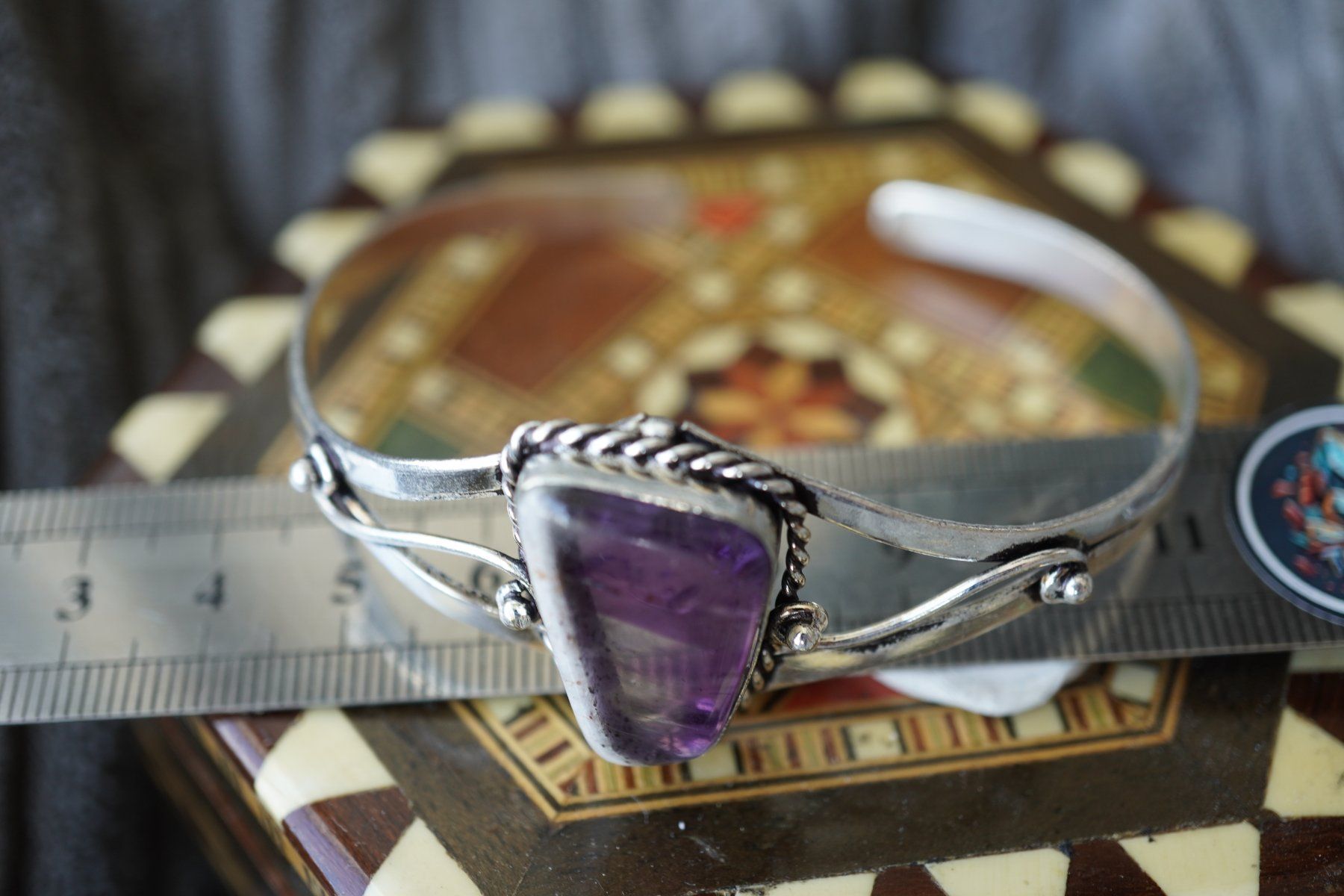 Minerali & Pietre curative: Phantom Amethyst  Arm Spange     ab  1.-     Räumung – Nuovo e nell'imballaggio originale da Eschenbach SG venduto da topstone 2