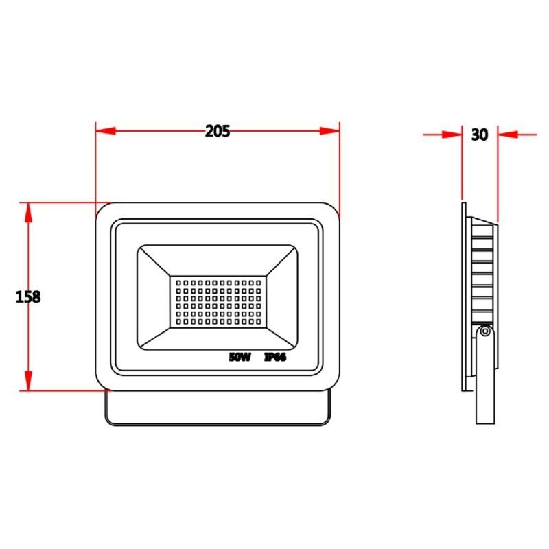 Fari: LED-Scheinwerfer 50W 5000lm 100D - 840 – Usato da Rüti ZH venduto da Ochello 2