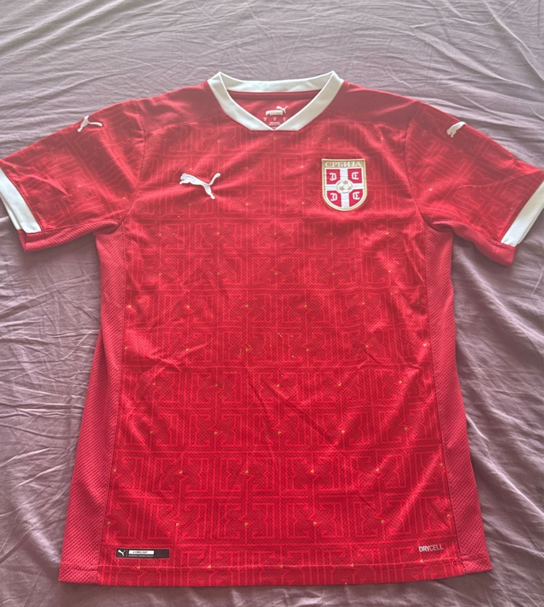 Canottiere & Pantaloni: Serbien Trikot – Usato da Lufingen venduto da yaw_5swk